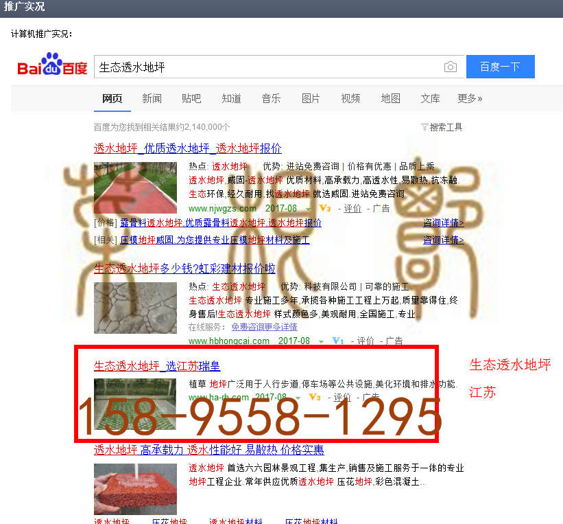 苏州竞价网站托管优化推广公司，菜根谭网络科技有限公司查询瑞皇关键词排名8月28日推广实况案例（6）