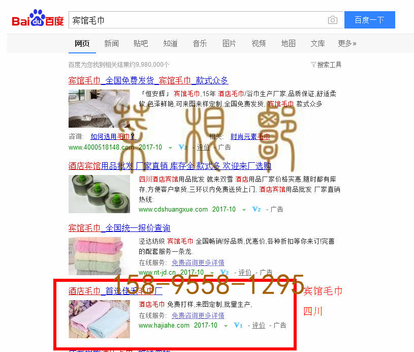 苏州竞价网站托管优化推广公司，菜根谭网络科技有限公司查询佳禾关键词排名10月13日推广实况案例（3）
