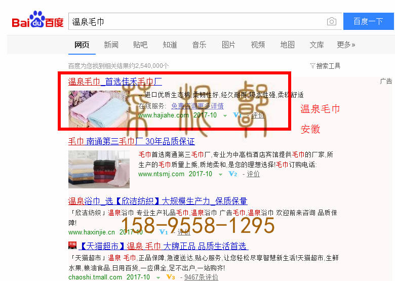 苏州竞价网站托管优化推广公司，菜根谭网络科技有限公司查询佳禾关键词排名10月13日推广实况案例（3）